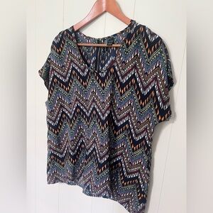 Fun & Flirt Multicolor Bohemian Blouse